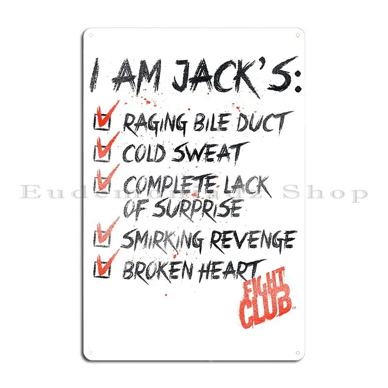 ملصق علامة قصدير معدني للنوادي ، جدارية جدارية ، قاعدة الرافعات ، طباعة الكهوف #2