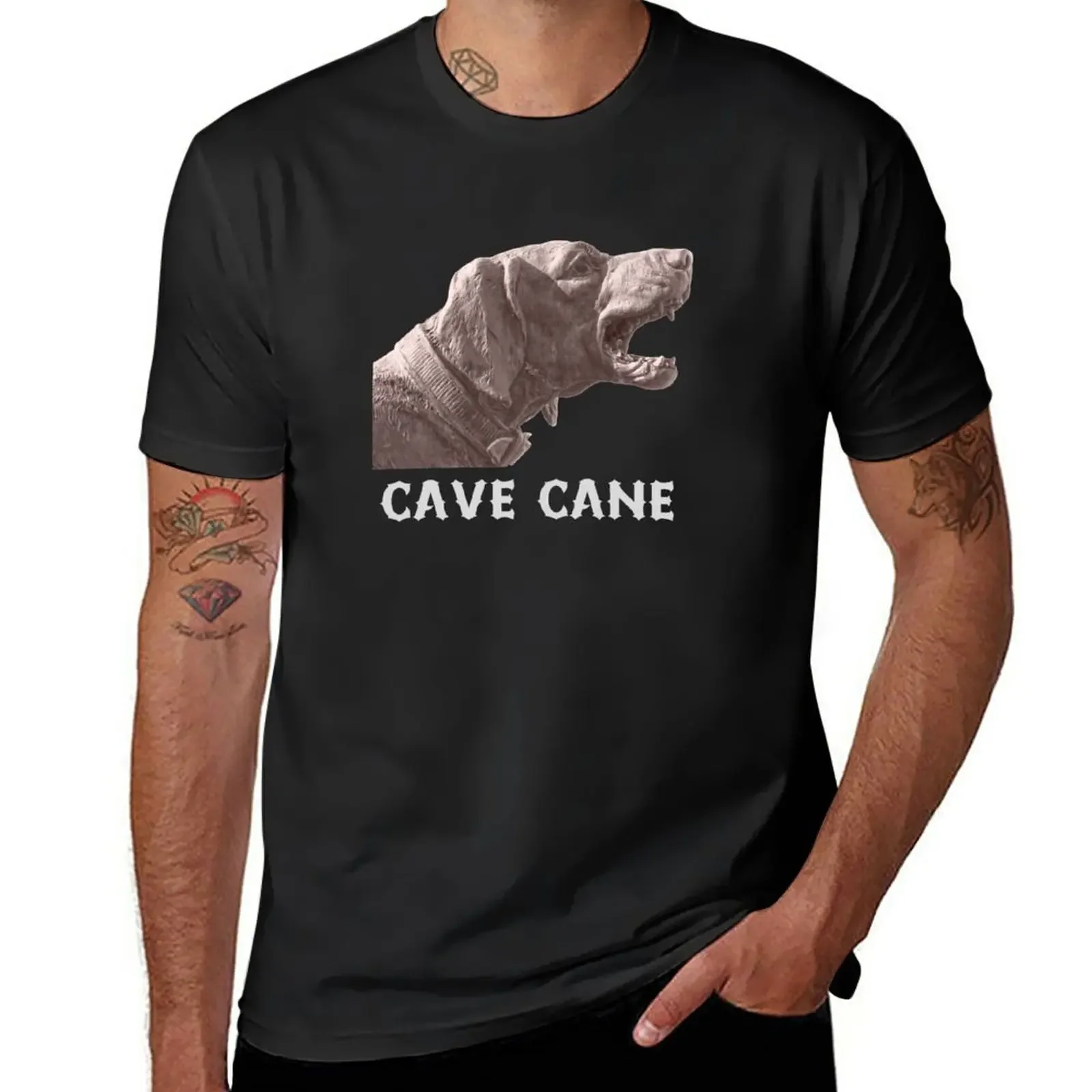 New Cave Canem T-Shirt t-shirts man T-shirt short vintage clothes mens tall t shirts