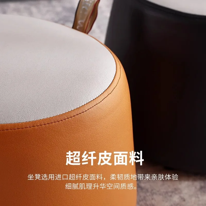 Technology cloth round stool coffee table stool door shoe changing stool
