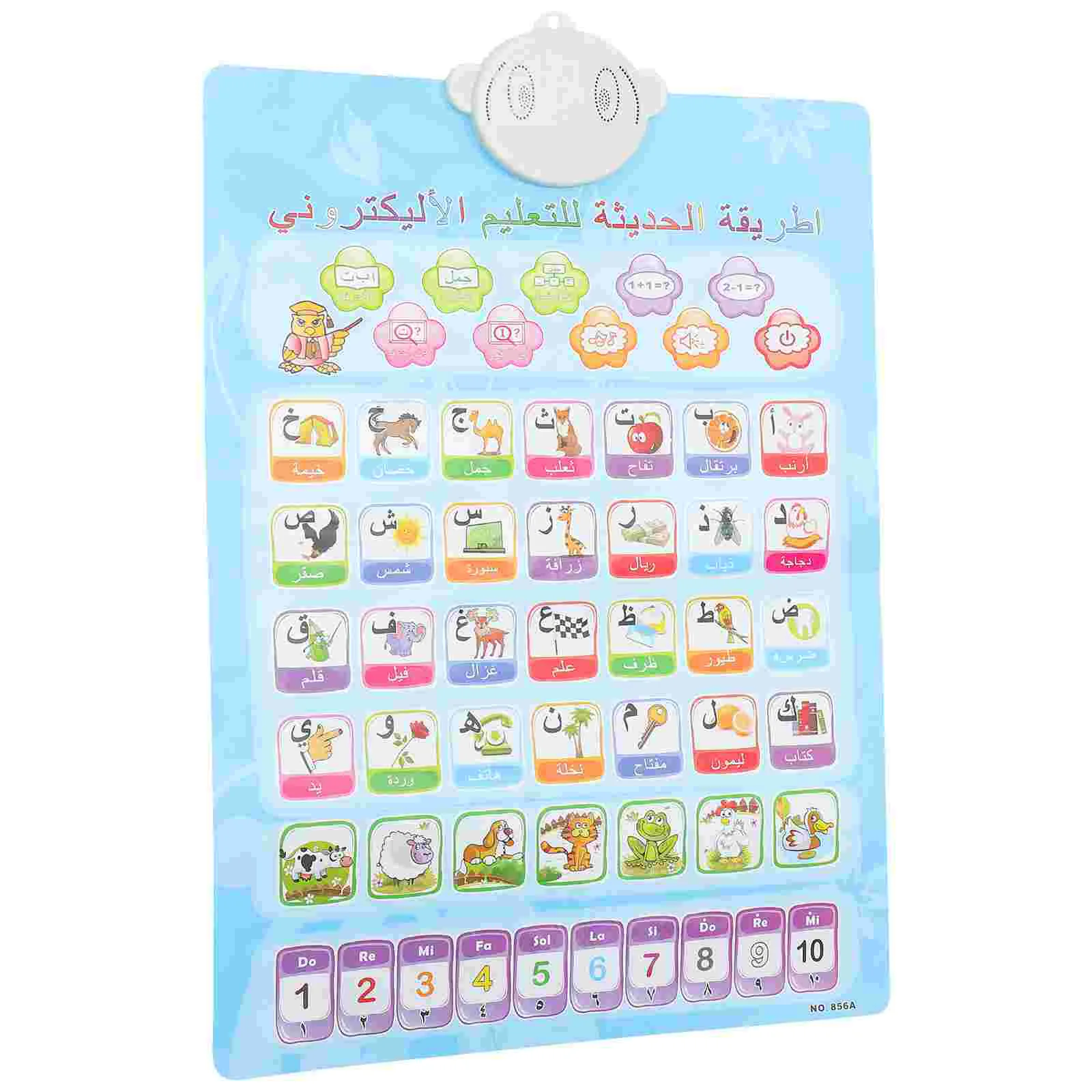 Wall Chart Alphabet Poster For Toddlers And English Letter Board Sound Electronic Component Child