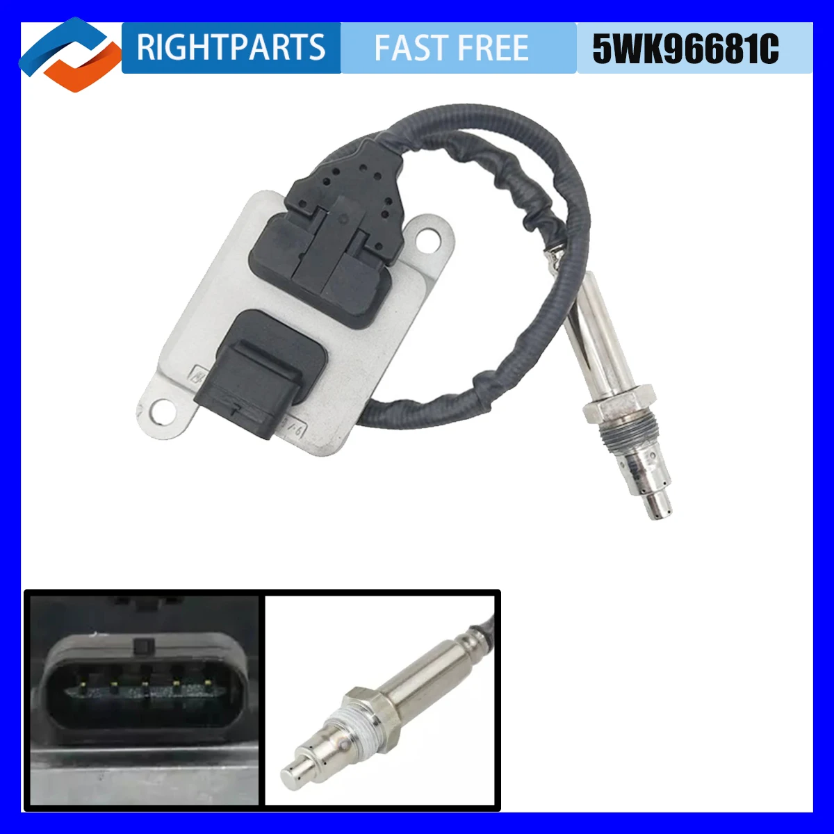 RIGHTPARTS NEW A0009053403 5WK96681C NOX Sensor For Mercedes W212 W222 C218 X218 A207 C207 Nitrogen Oxide Sensor For Mercedes