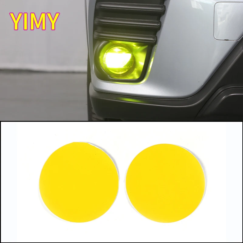 

2x ПВХ автомобильные передние противотуманные фары, декоративные наклейки, подходящие для Subaru Crosstrek 2024 + Forester 2019-2024