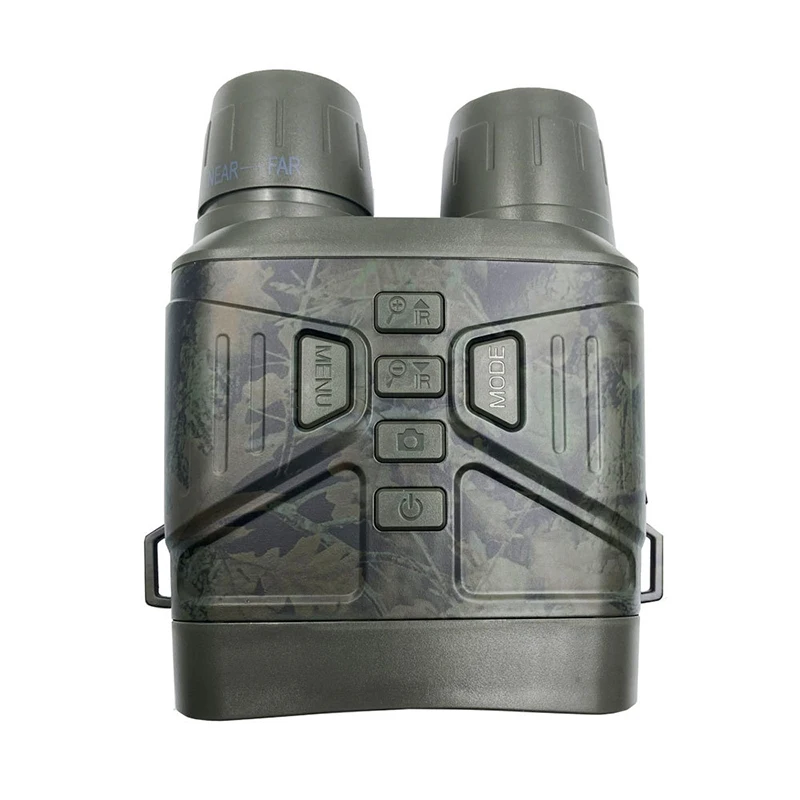 مناظير تكبير رقمية 5X، أجهزة رؤية ليلية بالأشعة تحت الحمراء بدقة 4K عالية الدقة، تلسكوب بطارية 4000 مللي أمبير في الساعة لمشاهدة الطيور والتخييم والصيد