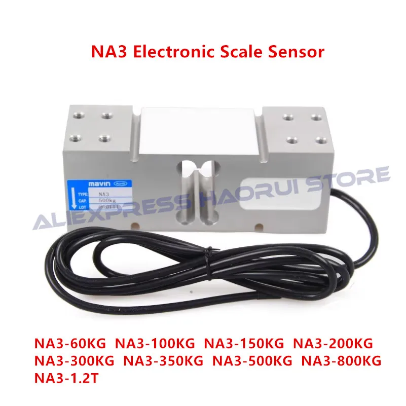 1Pcs MAVIN NA3 Electronic Scale Sensor NA3 60KG 100KG 150KG 200KG 300KG 350KG 500KG 800KG 1.2T Weighing Pressure Sensor