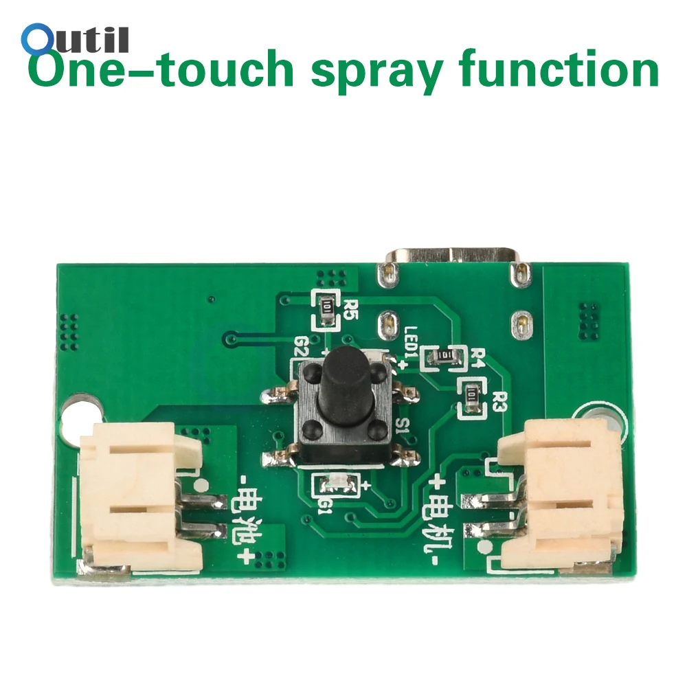 DC 5V Handheld Sprayer Atomization Module Compact Rechargeable Electric Sprayer Control Board Type-C Interface