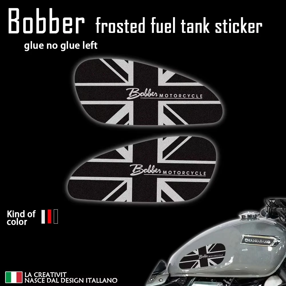 

Frosted Motorcycle Accessories Sticker Decal Kit Gas Oil Fuel Tank Pad For speed Retro Locomotive Bonneville Bobber