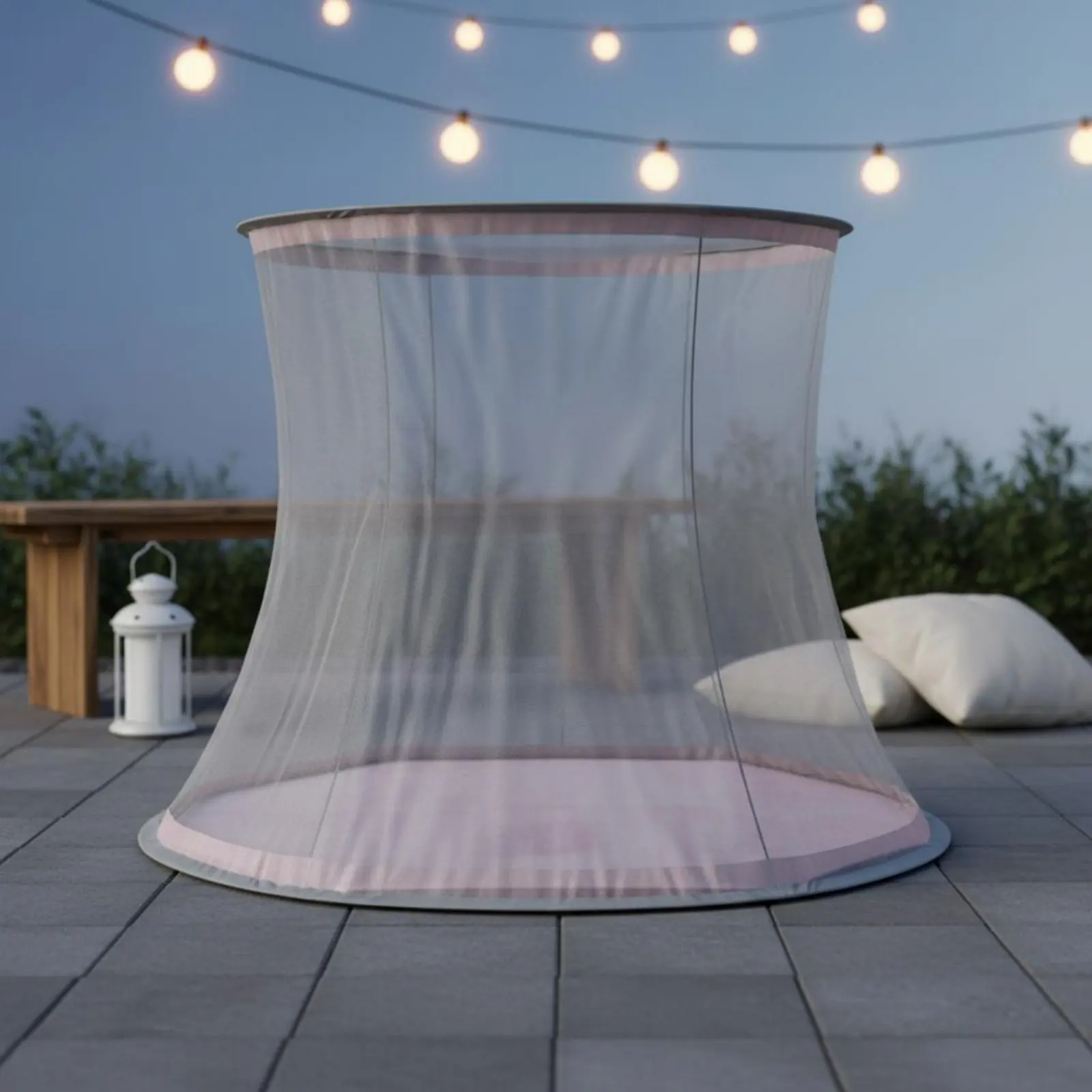 Mesh Sphere Playpen Tent Fastener Door Quick-Setup Sphere Playpen Foldable Playhouse Easy to Clean Hexagonal Kids Playhouse