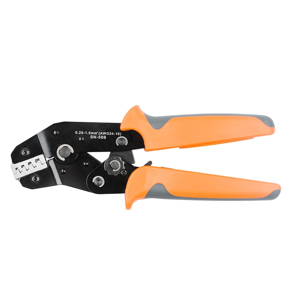 SN-58B=28B+48B Wire Crimping Pliers 0.25-1.5mm² For Box TAB 2.8/4.8/6.3 SM2.5 XH2.54 Terminals Kit Electrical Hand Tools