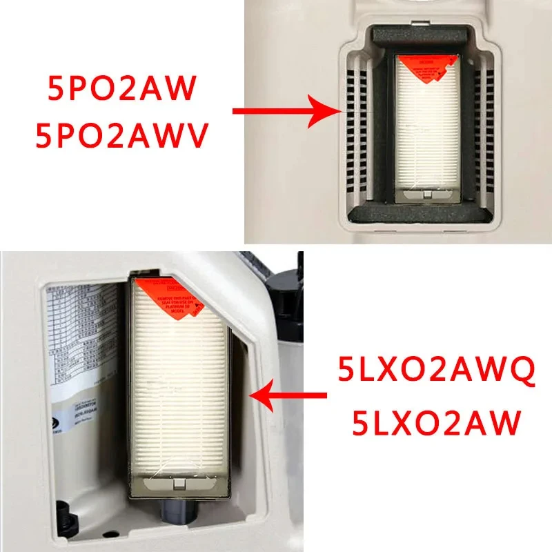 2/4 Pcs Filter for Invacare Oxygen Generator Machine Element Filter Universal Oxygen Generator Repalcement Accessories