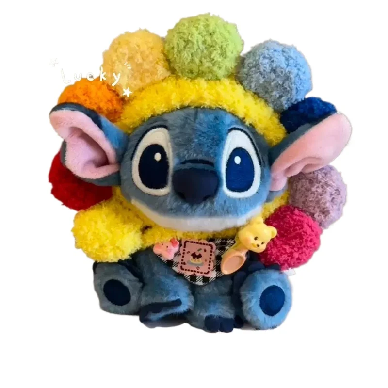 Disney Authentic Stitch Keychain Gift Set Cute Plush Pendant for Car Backpack Purse Official Licensed
