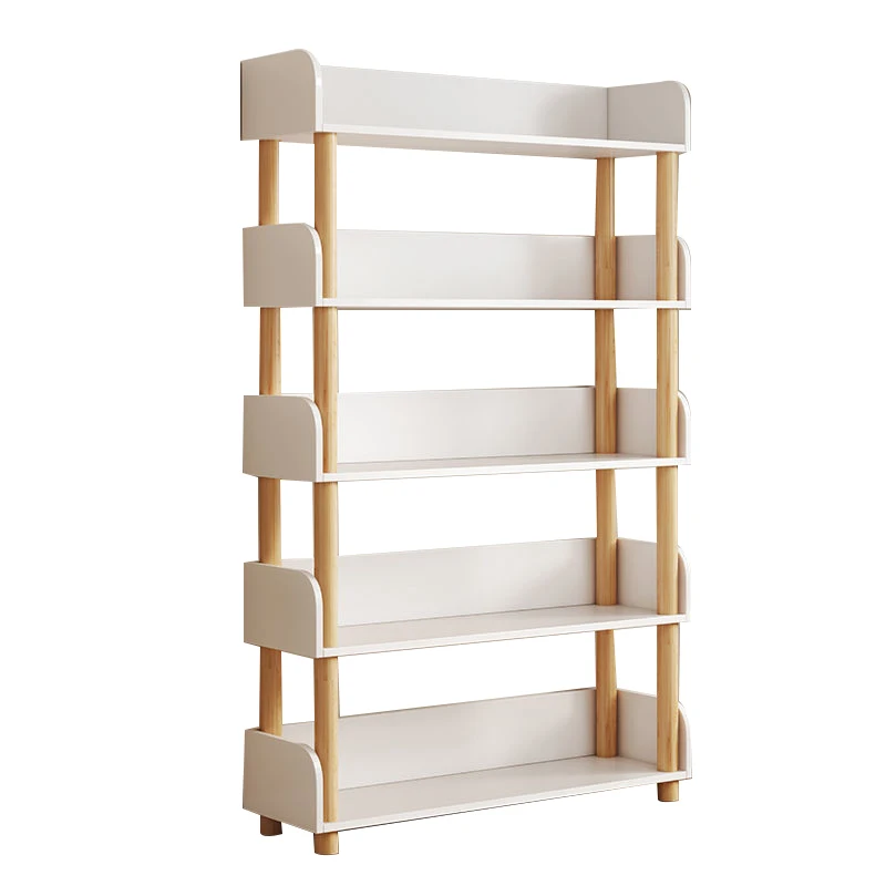 Simple Floor Standing Bookshelf Storage Rack Living Room Multi-level Book Storage Rack Display Rack Children\'s Home Bookcase