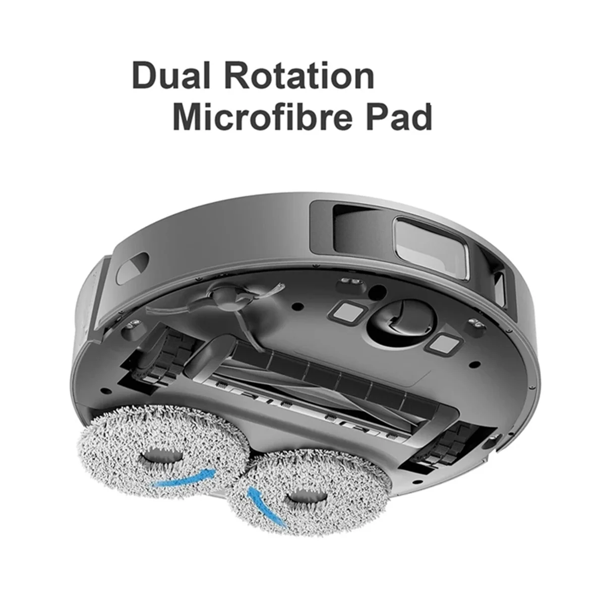 AC66 モップパッド Dreame L10 Prime、L10s Pro Ultra Heat、L20 L30 X30 X40 Ultra / Xiaomi X10+、S10+、X20 Plus、M30 Pro、M30S 用