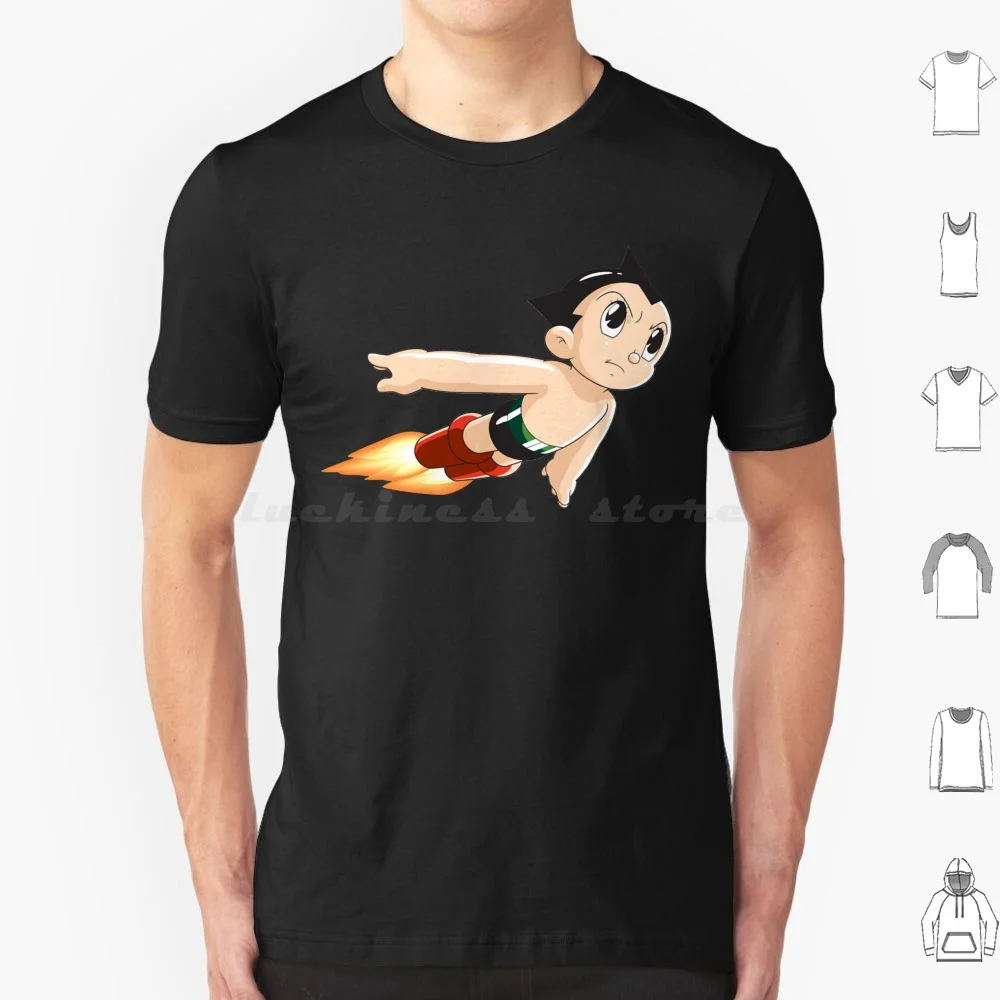 Astro Boy Essential T Shirt Big Size 100% Cotton Astro Boy Essential