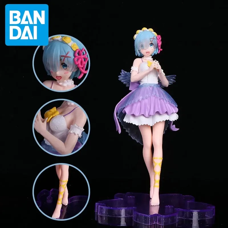 

Красивая жизнь девушки в другом мире с нуля, фигурка ангела Рма, двумерная анимационная фигурка.