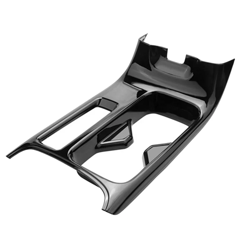 

Car Glossy Black Center Console Water Cup Holder Cover Trim Stickers for -V XRV XR-V 2022+ RHD