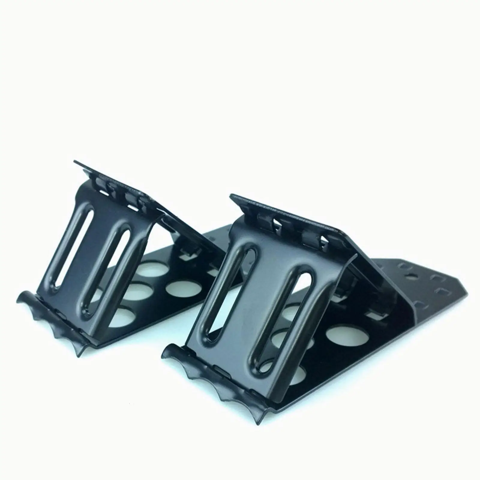 

Wheel Stopper Car Anti Skid Triangular Structure Sheet Metal Garage Accessory for Maintenance