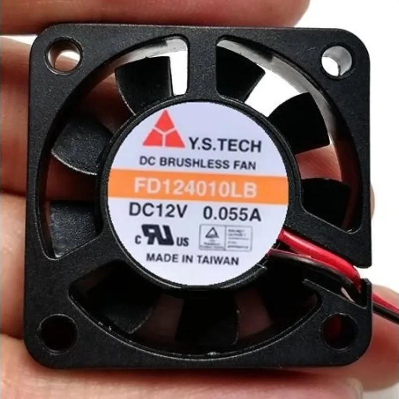 New Cooler Fan for Y. S FD124010LB 4cm 4010 12V 0.055A Silent Hard Disk Recorder Cooling Fan 40*40*10mm