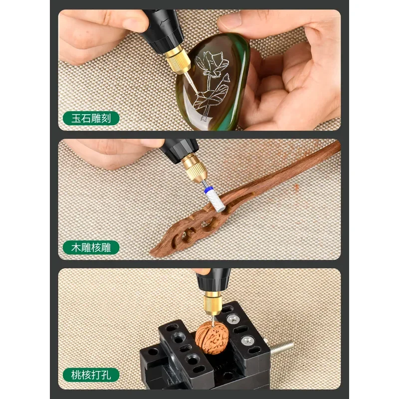 طقم أدوات دوارة صغيرة محمولة ب - مراجعة Rotary Tool Kit وسعره