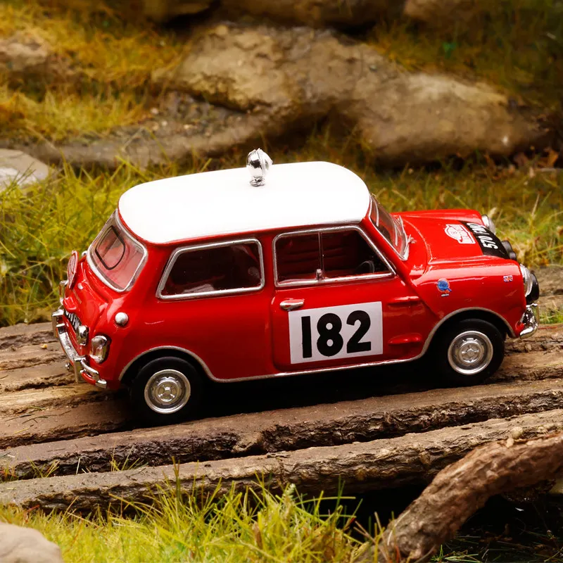GCD 1:64  COOPER Monte Carlo racing simulation alloy car model