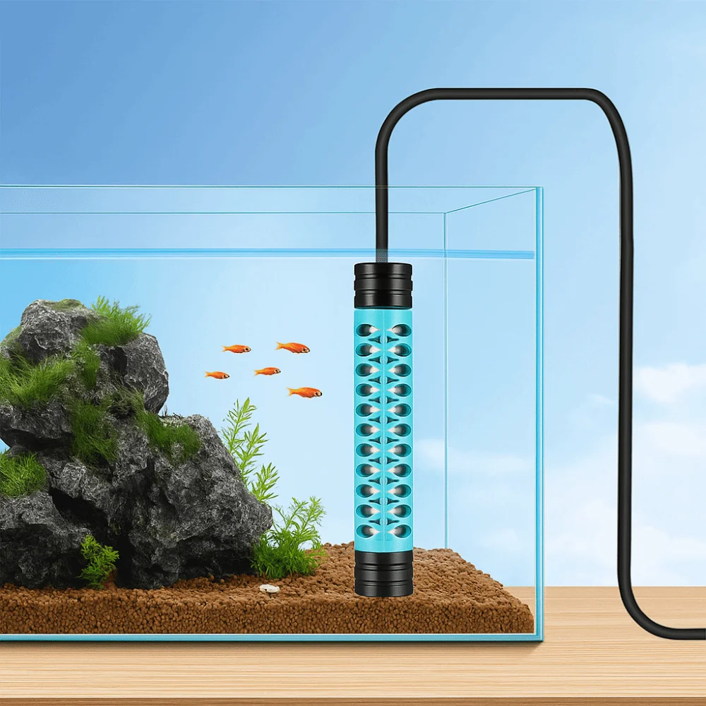 

15-34 ° C Нагревательный стержень для аквариума, ЖК-дисплей, регулируемый погружной нагреватель для аквариума, энергосбережение, контроль температуры