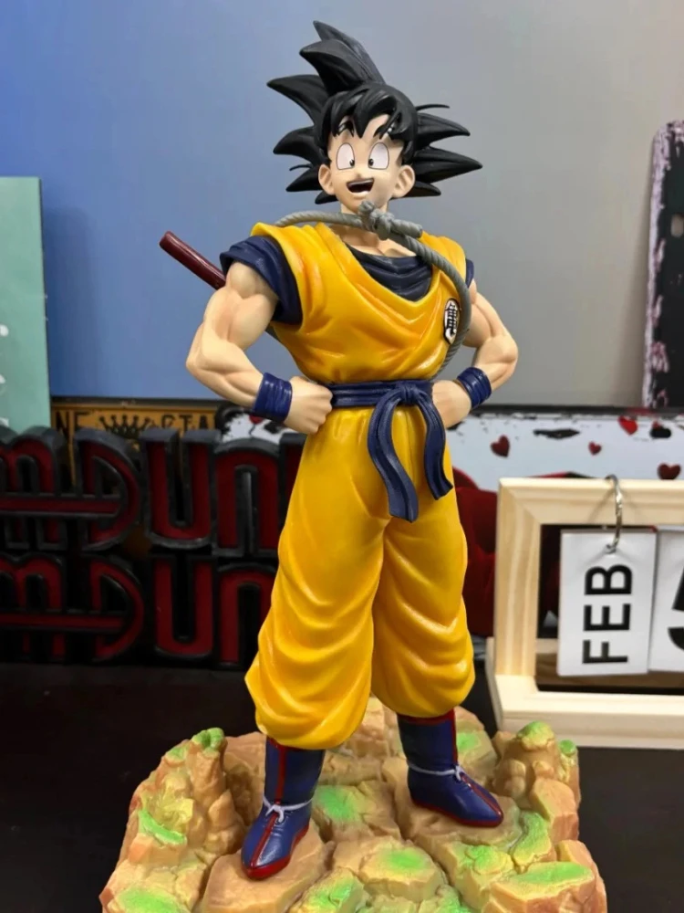 Dragon Ball Super Wukong 70 cm handgemaakte actiefiguur model standbeeld GK collectible ornament voor verjaardagscadeaus voor mannen en vrouwen - afbeelding 2