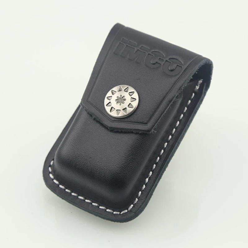 Genuine IMCO Aiku Brand 6700 6800 Kerosiene Lighter Special Leather Case, Cigarette Accessories Men's Gift Protective Cover view 5