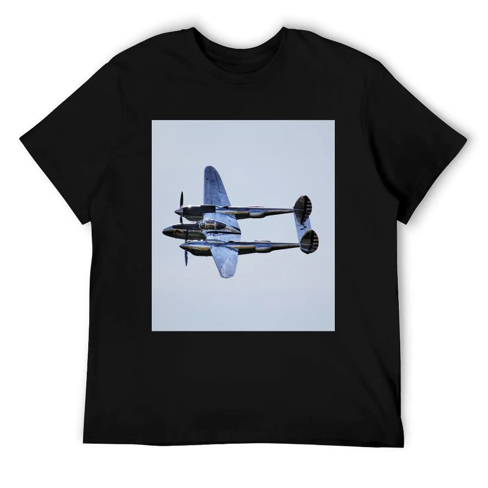 

Lockheed P-38 Lightning T-Shirt t shirts for man cotton t shirt man cotton T-Shirt