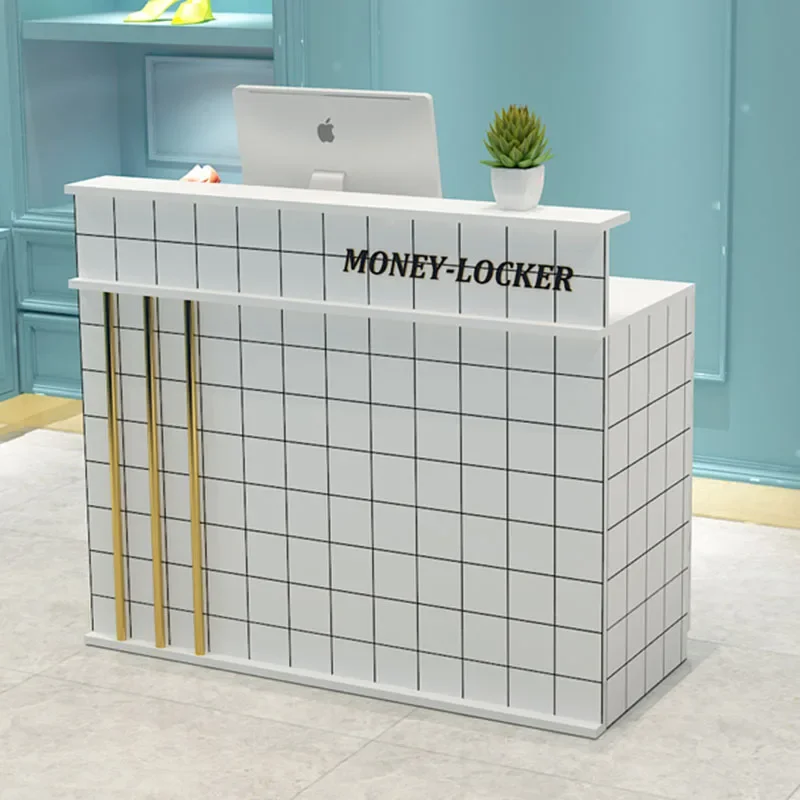 

Modern Office Church Pulpit Front Desk Lectern Restaurant Tables Mobile Register Shop Counter Bar Retail Bureau Shop Furniture