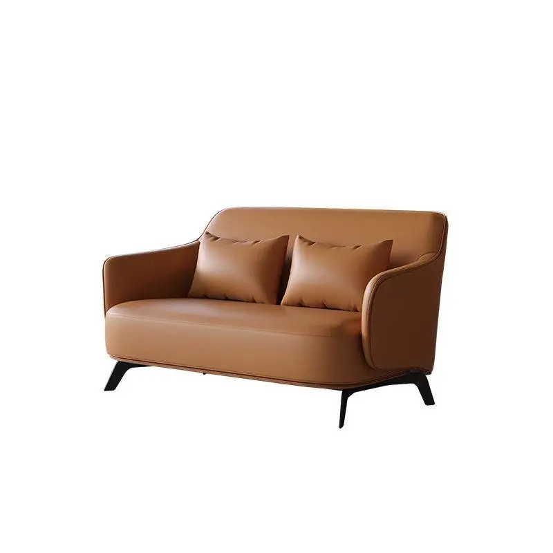 

Negotiate table and chair combination leisure chair hotel sales office light luxury office sofa business reception sofa single