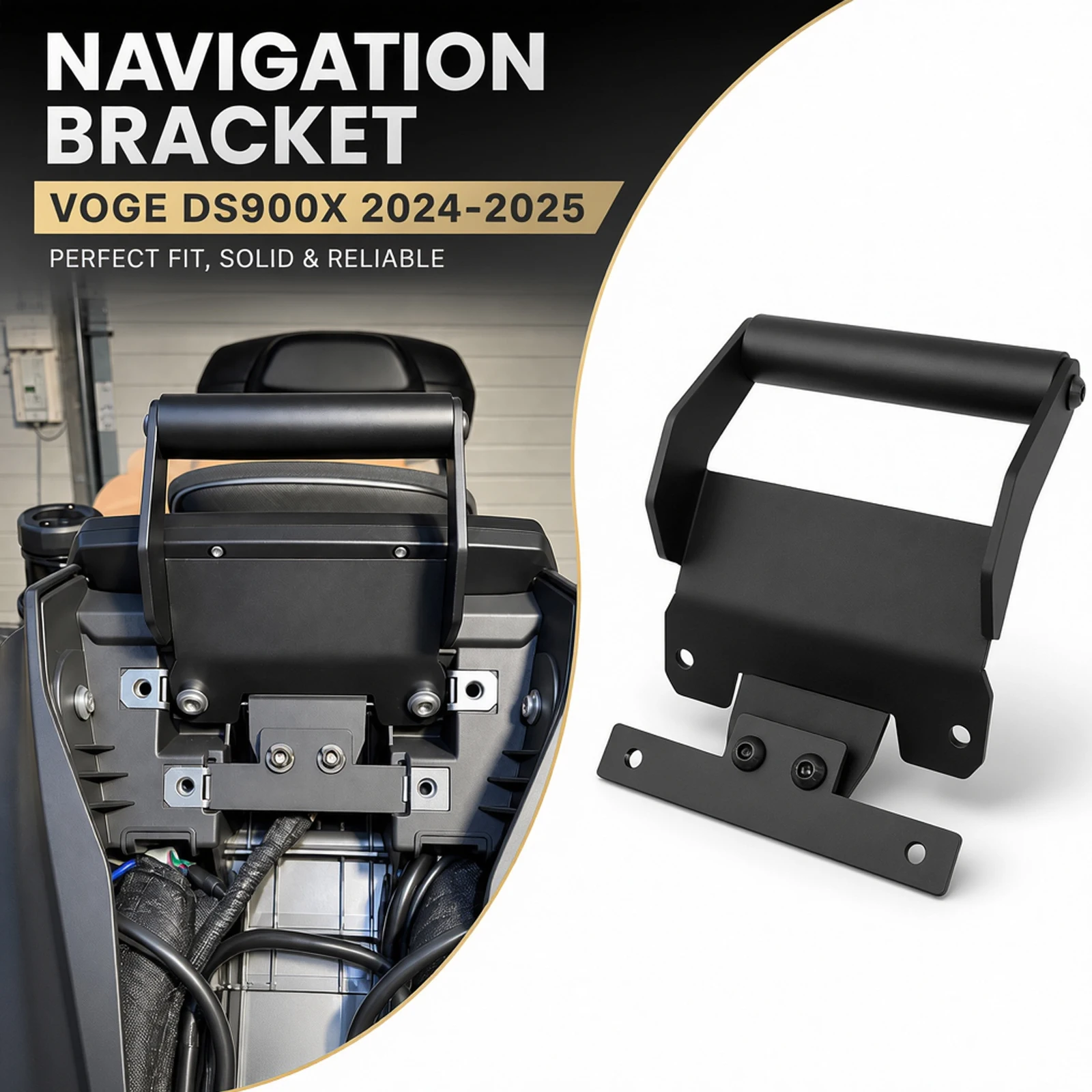 Motorcycle Phone Stand GPS Navigation Bracket Plate Extension Bar For VOGE DS900X DS900 900DS 900 DS DSX DSX900 2024 900DSX 2025