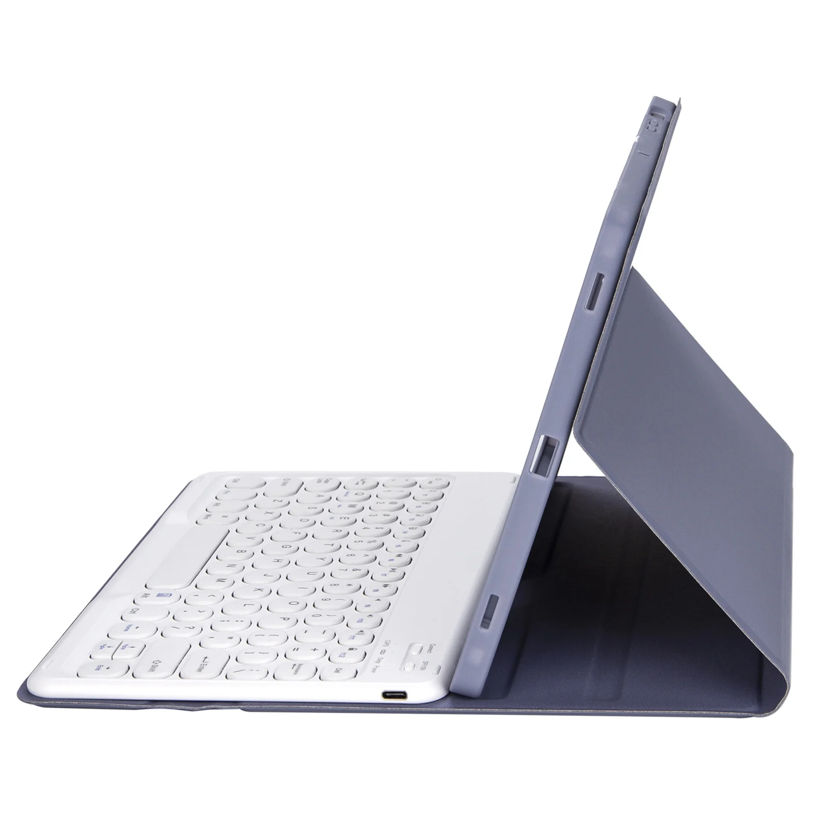 YT07B لجهاز iPad Air (2013) / Air 2 / iPad 9.7-inch (2017) / (2018) / iPad Pro 9.7 بوصة (2016) حافظة واقية مع مفاتيح مستديرة B