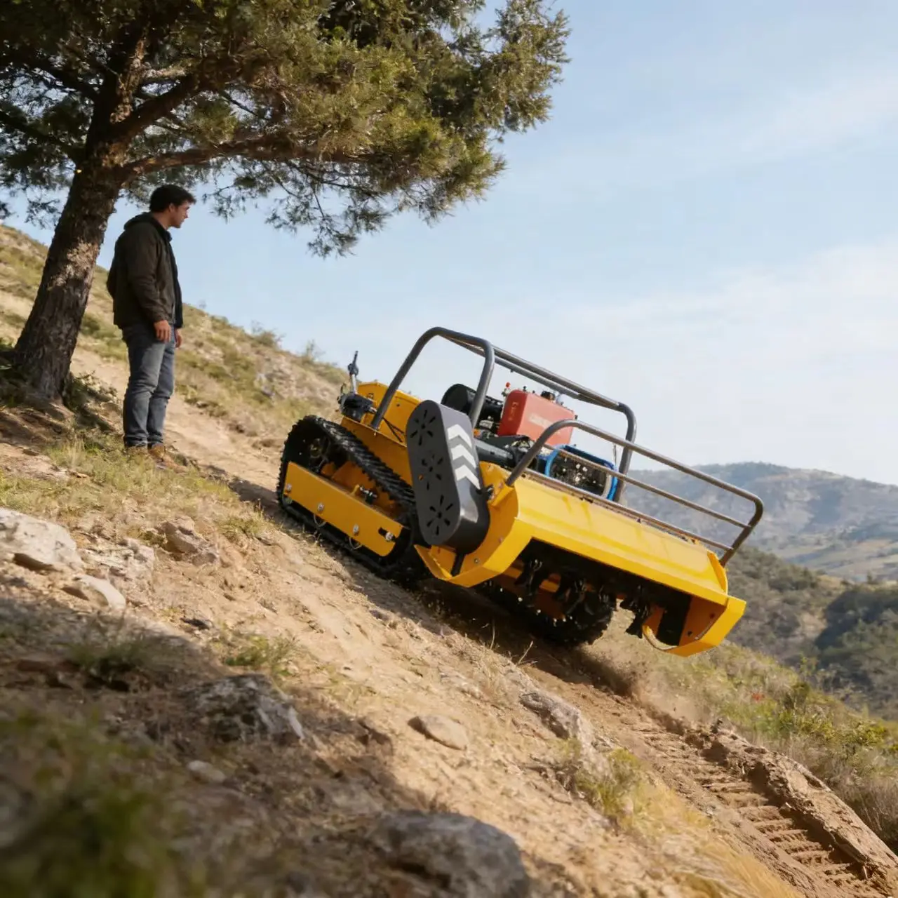 

Customized Hot selling factory direct sales store flexible and complex terrain operation with zero errors all terrain lawn mower