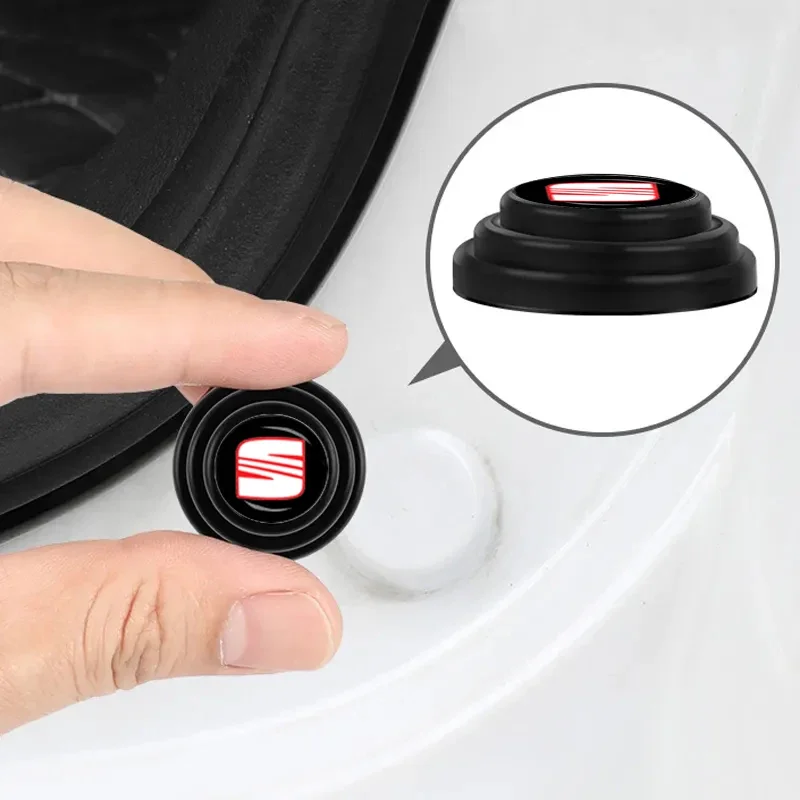 

Car Door Shock Absorber Buffer Protective Stickers Soundproof Pads for Seat Altea Xl Leon cupra FR 5f Ibiza 6l 6j 1p MK1 Mk2 Mk3