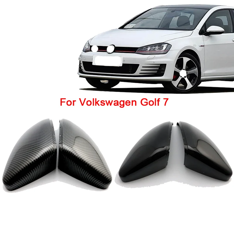 

2 шт. для Volkswagen VW Golf 7, боковая дверь автомобиля, крышка бокового зеркала заднего вида, крышка