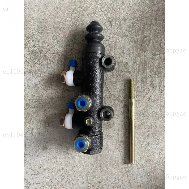 Wheel loader leader/follower brake cylinder