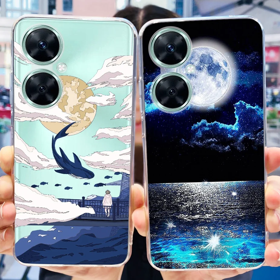 For Huawei Nova 11i Case Nova11 SE Colorful Painted Cover Clear Silicone Soft TPU Phone Case For Huawei Nova 11 Pro Nova11 Shell