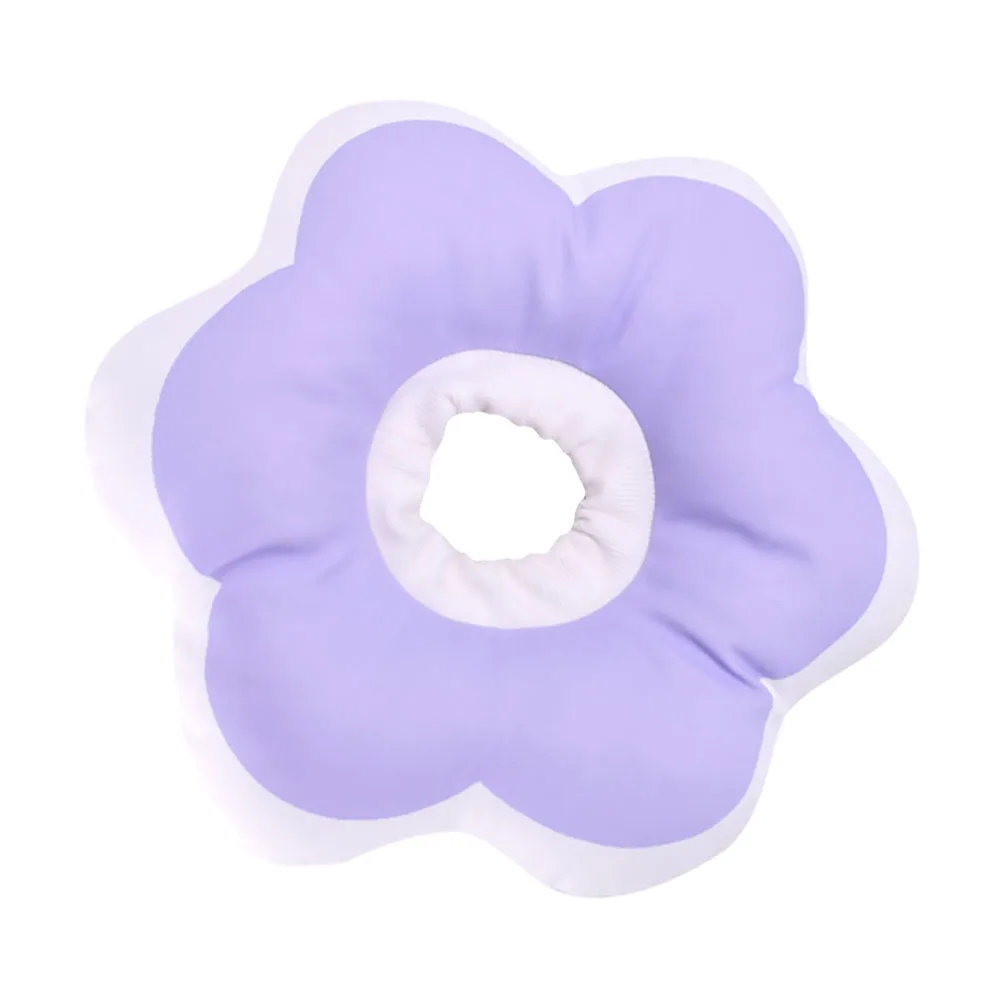 

1pc Pet Cat Neck Ring Purple Anti-Scratch Recovery Collar For Wound Protection Durable Pet Supplies Recovery Neck Collar For