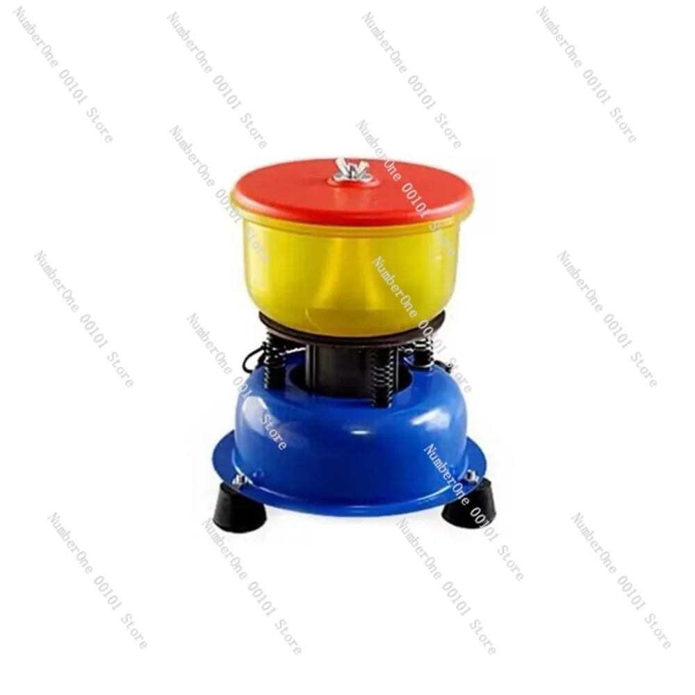 

Barrel Grinder 6 Inch Vibratory Tumbler Polishing Machine Jade Agate Grinder Vibrating