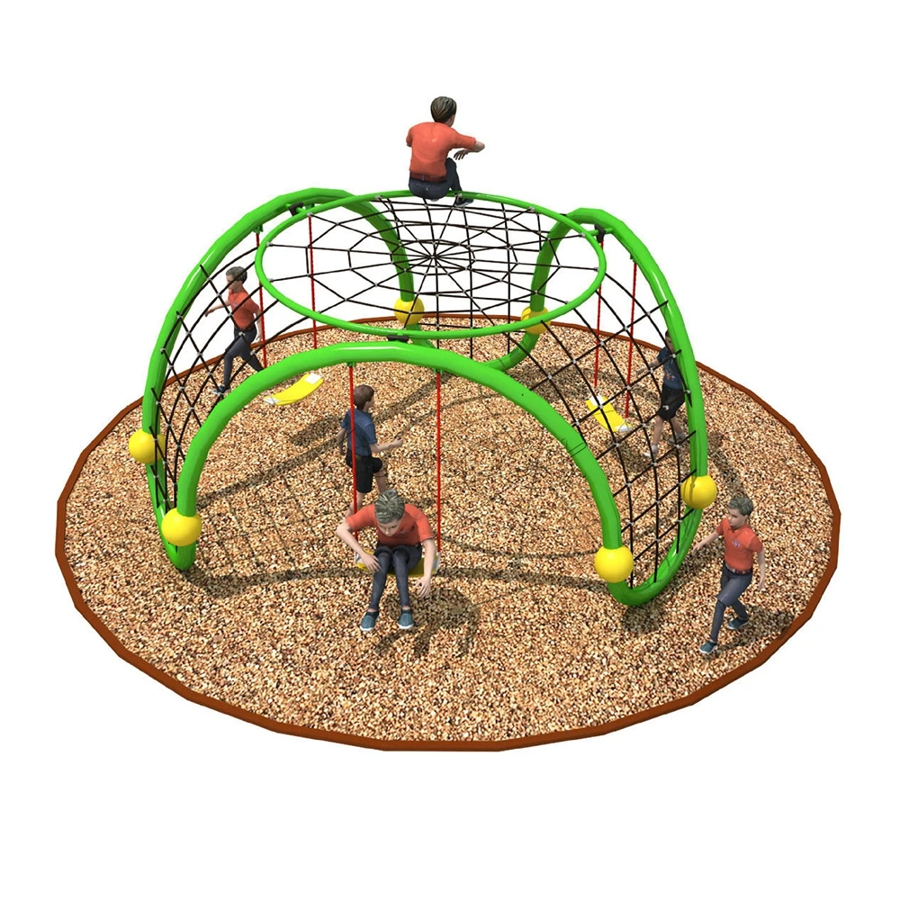 لعبة تسلق الحبل التجارية المسلية، شرائح شبكية للحبل، ملعب داخلي، ألعاب تسلق الجدران للأطفال #6