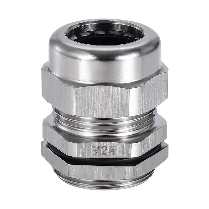 1 Piece PG25 Cable Gland Waterproof Explosion Proof 304 Stainless Steel Connector