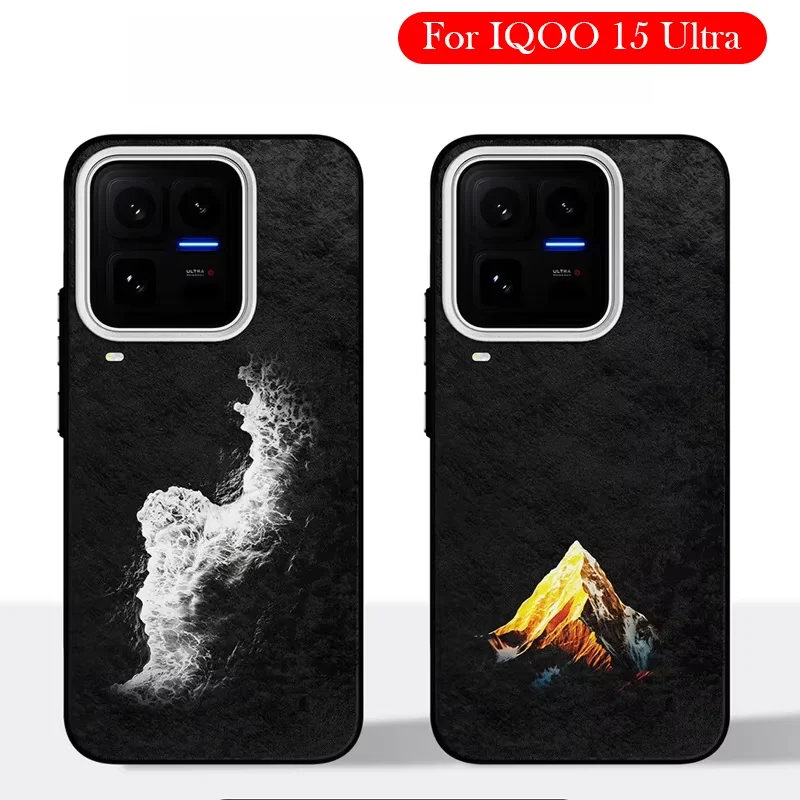 

Original Magnetic Case For IQOO 15 Ultra Carbon Fiber Back Cover Case for IQOO 15 ULTRA