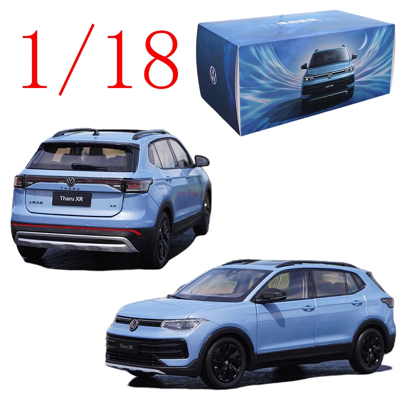 

Diecast 1/18 Scale Saic Volkswagen Alloy Model Cars Saic Volkswagen Tharu XR Suvs Play Vehicles Toys for Boys Gift Original Box