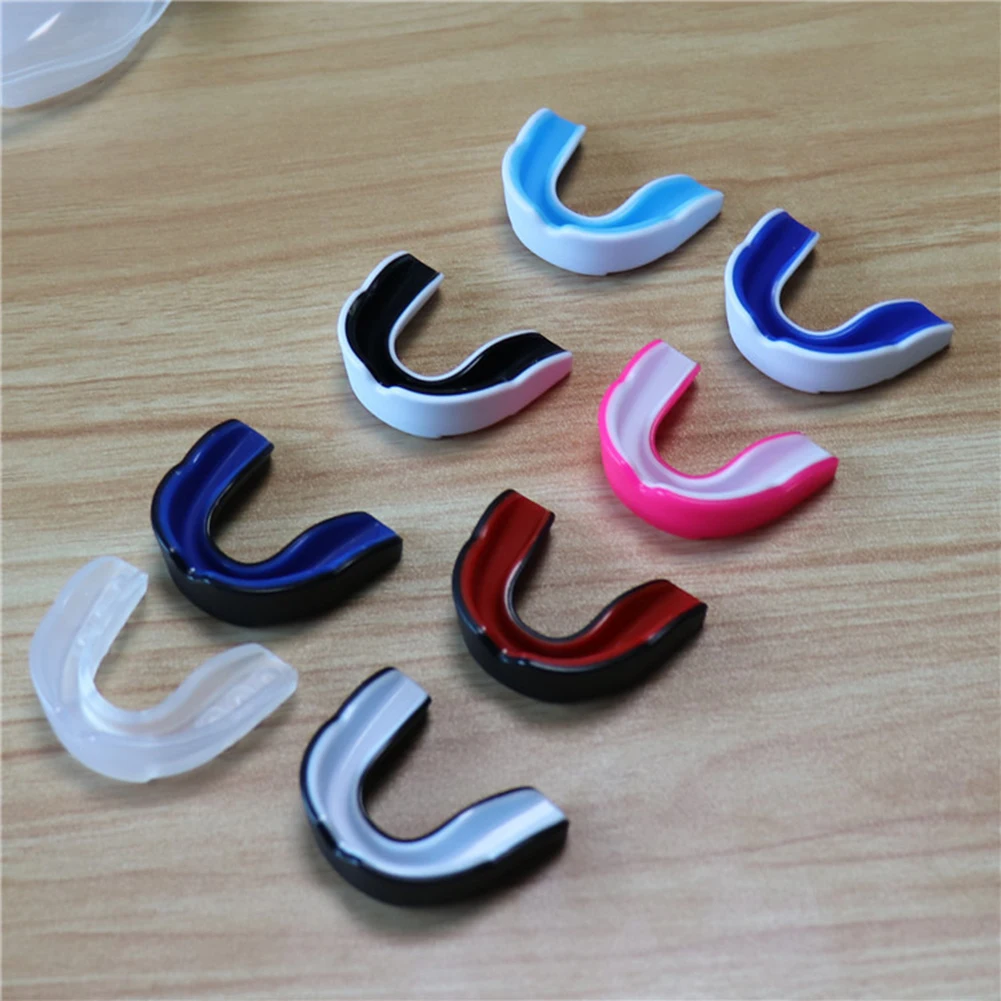 Mouth Guard Boxing Gum Shield Combat Sports Mouth Guard Adults Junior Mouth Guard for Football Wrestling Hockey Lacrosse Boxing