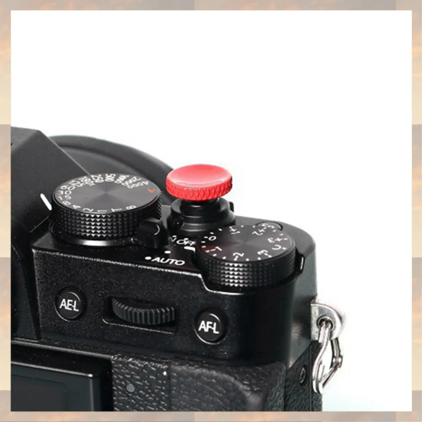 L72A-2X Camera Shutter Release Button Metal For Fujifilm XT30 XT20 XT10 XT3 XT2 XPRO2 X100F X100T Sony RX1R RX10IV Leica(Red) - Image 2