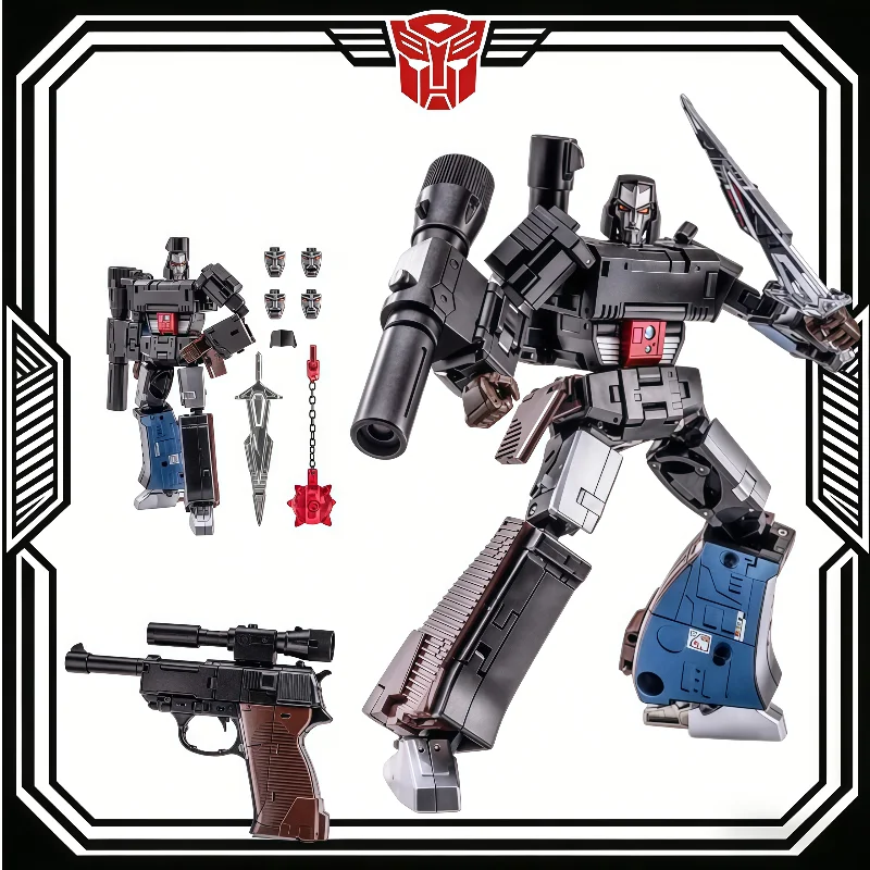 

In Stock NEWAGE NA S01A Action Figure Small Scale Micro Change Black Gun Megatron Transformable Toy Anime Cartoon Garage Kit
