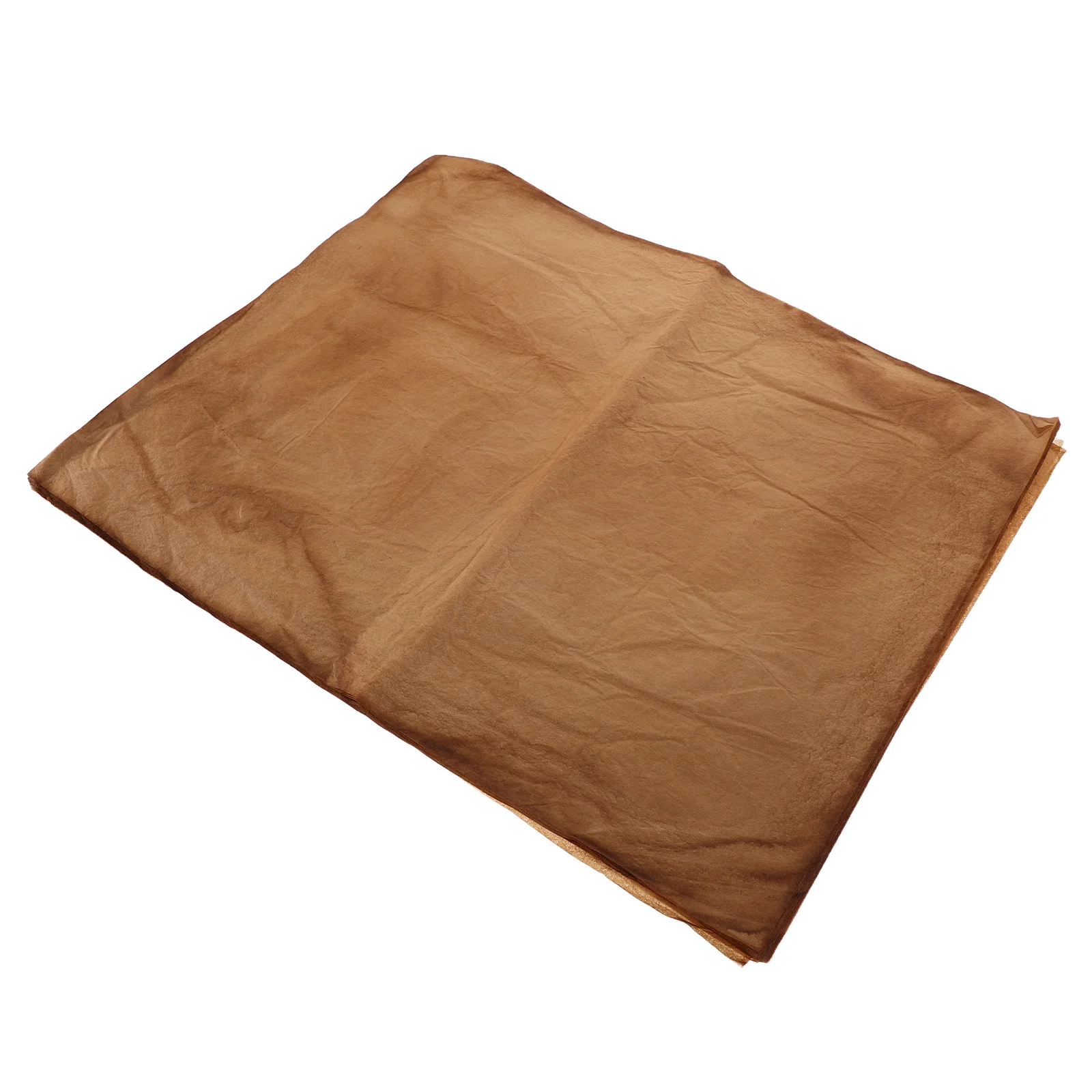 50Pcs Traditional Handmade Semi-Raw Rice Paper Ancient Calligraphy Sheets Lightweight Ink Absorbing Paper for Chinese Artworks