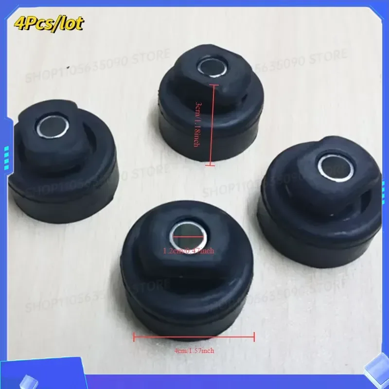 4Pcs for Copeland Compressor Vibration Damping Foot Pad Air Conditioner Shock Absorber Mounting Feet Anti Vibration Pads