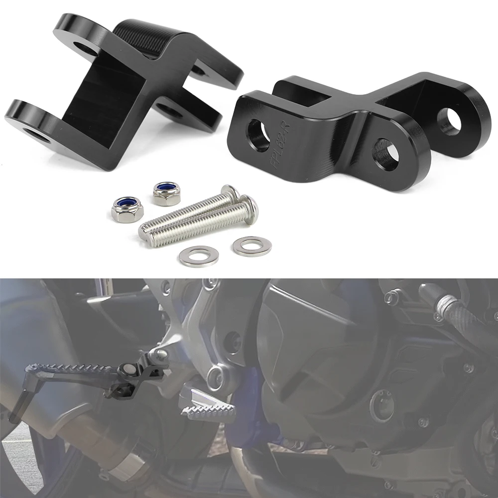 

Rider Foot Pegs Kit For Suzuki SV650 SV 650 ABS 2017 2018 2019 2020 2021 2022 2023 Motorcycle Footpeg Footrest Lowering Mounts