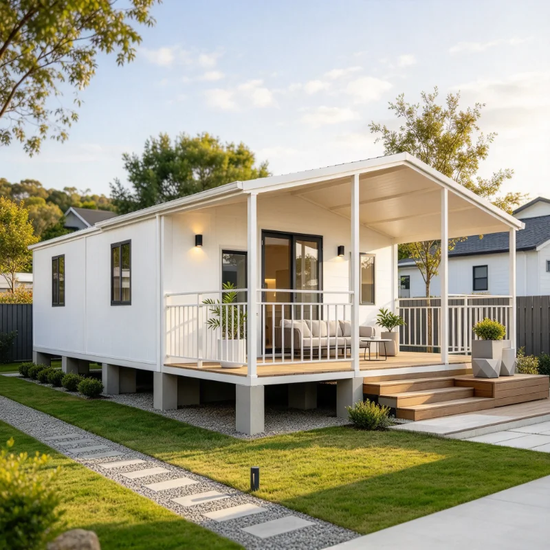 Expandable Container House ODM OEM High-end Customization Mobile Tiny Home Light Steel Villa Prefabricated Sun Room