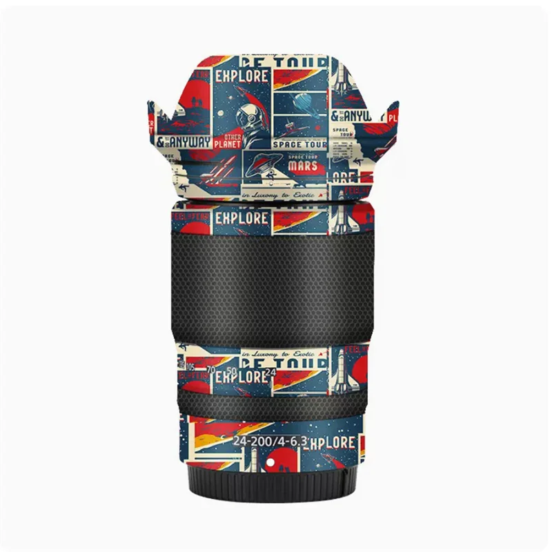 For Nikon Z 24-200mm F4-6.3 VR Anti-Scratch Camera Lens Sticker Coat Wrap Protective Film Body Protector Skin Cover Z24-200 Lens